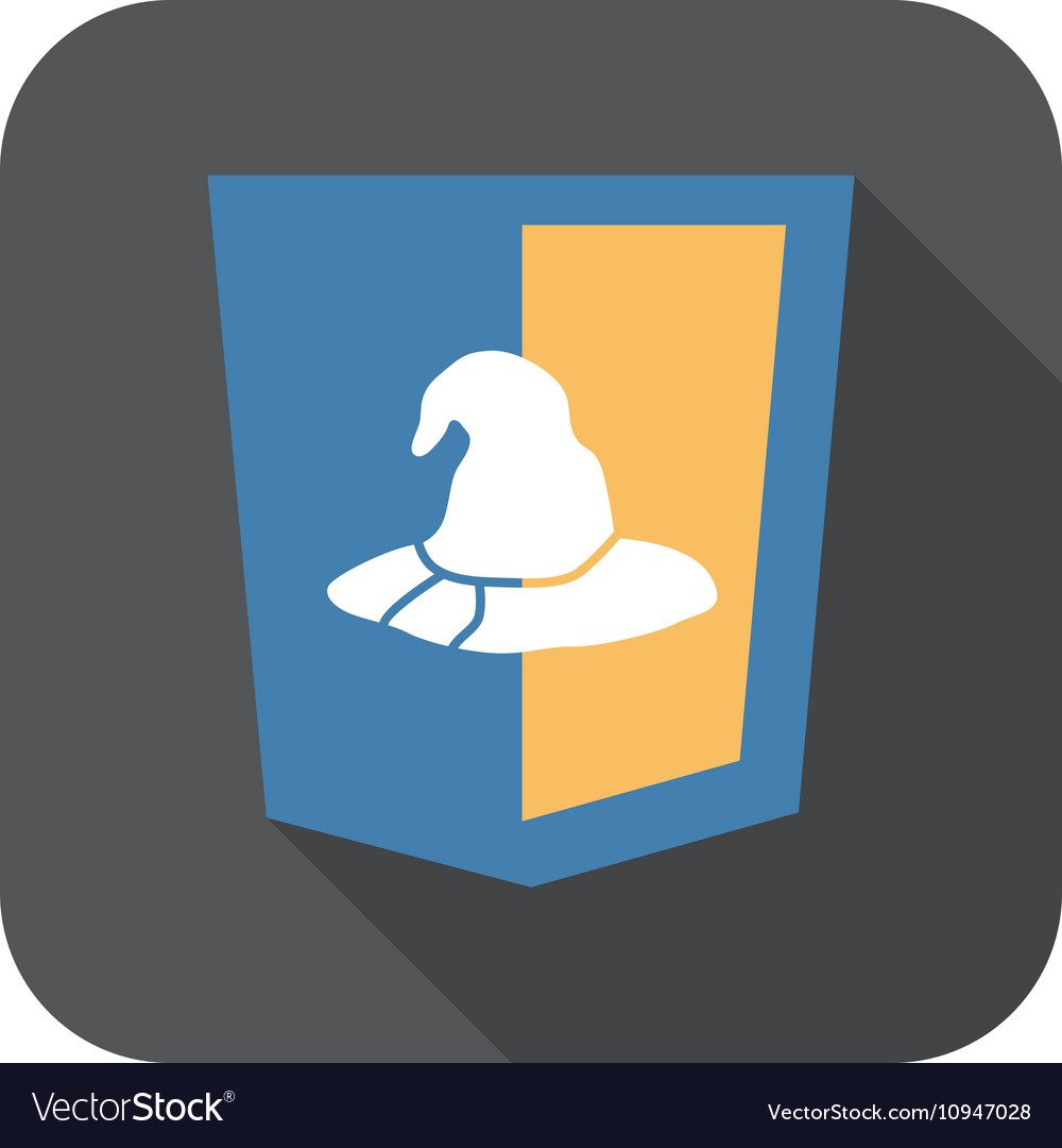 Web development shield sign html5 hat