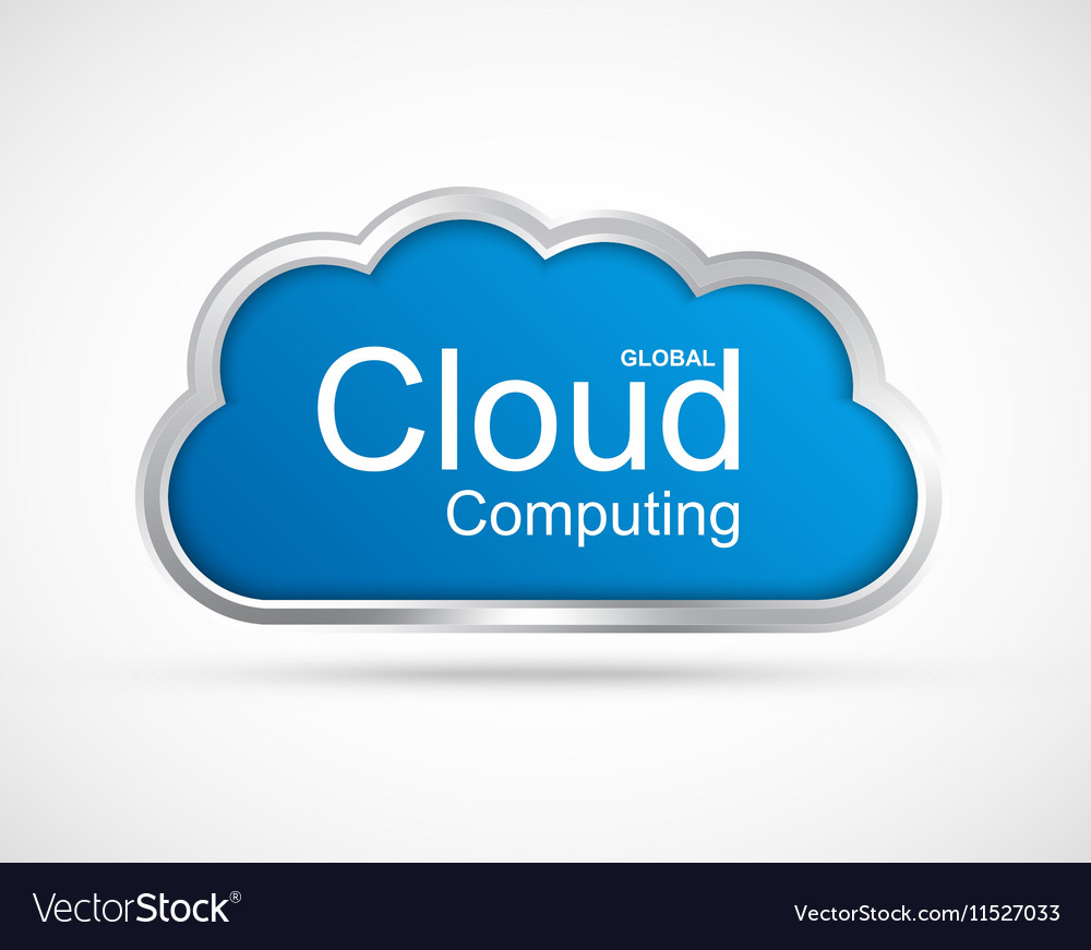 Cloud computing concept technology background