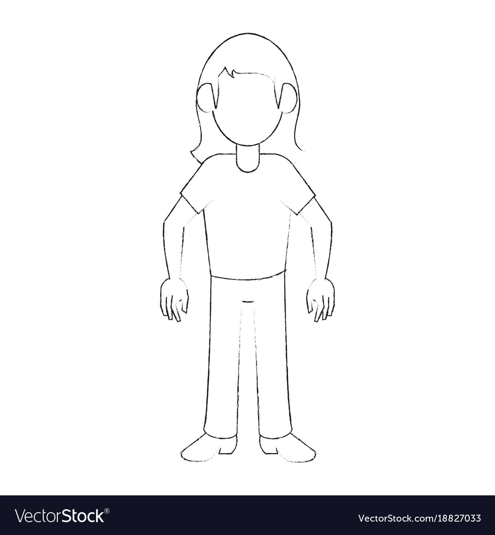 Woman cartoon avatar