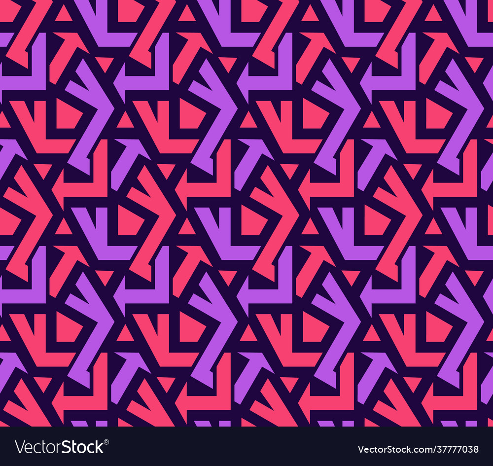 Abstract retro seamless pattern background