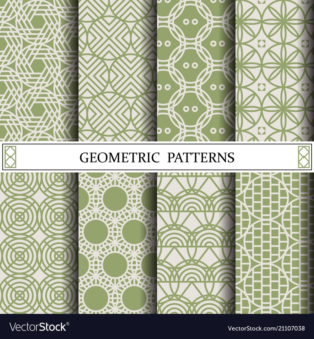 Circle geometric patternpattern fills web page vector image Circle geometric patternpattern fills web page