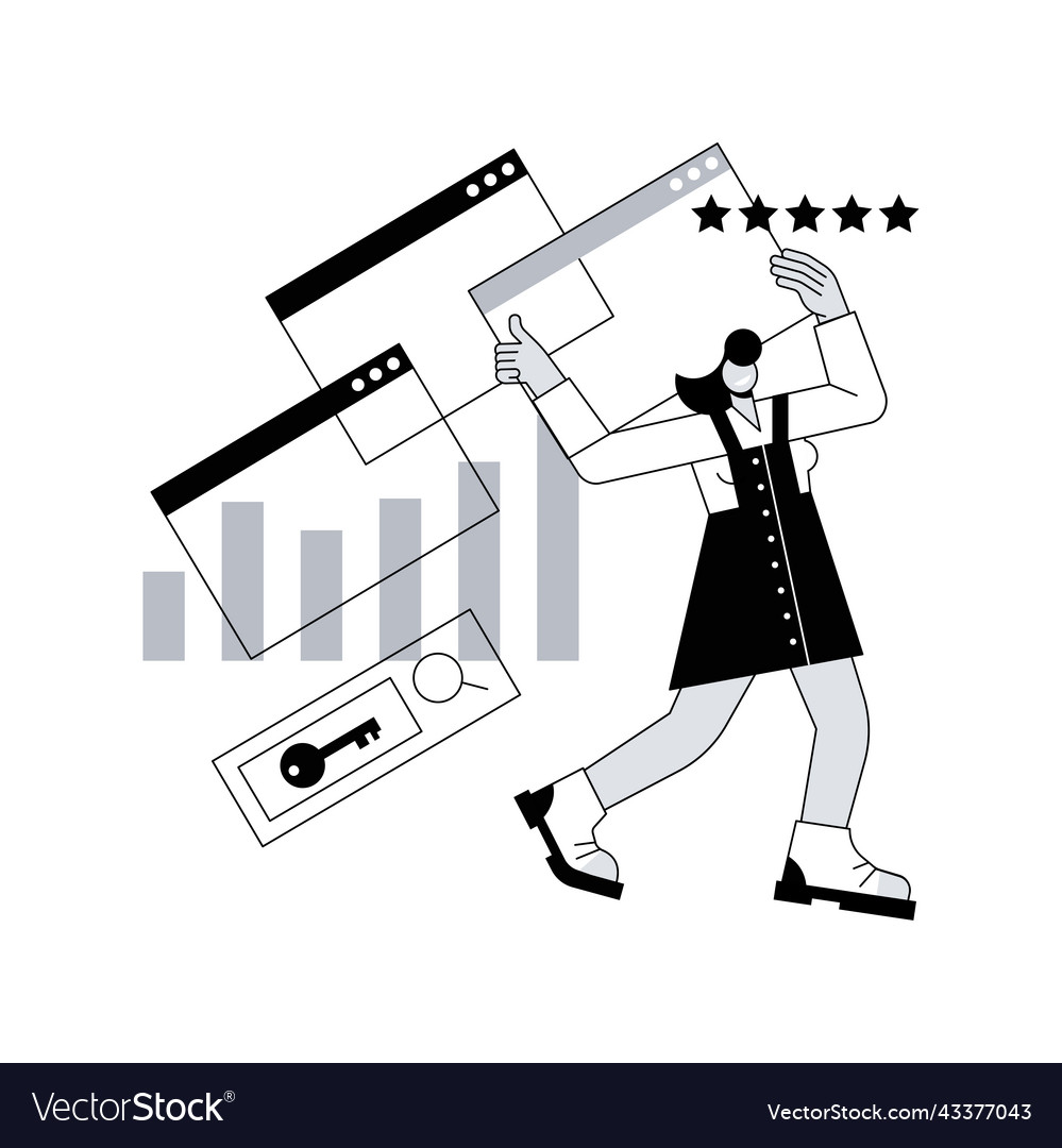 Seo optimization abstract concept