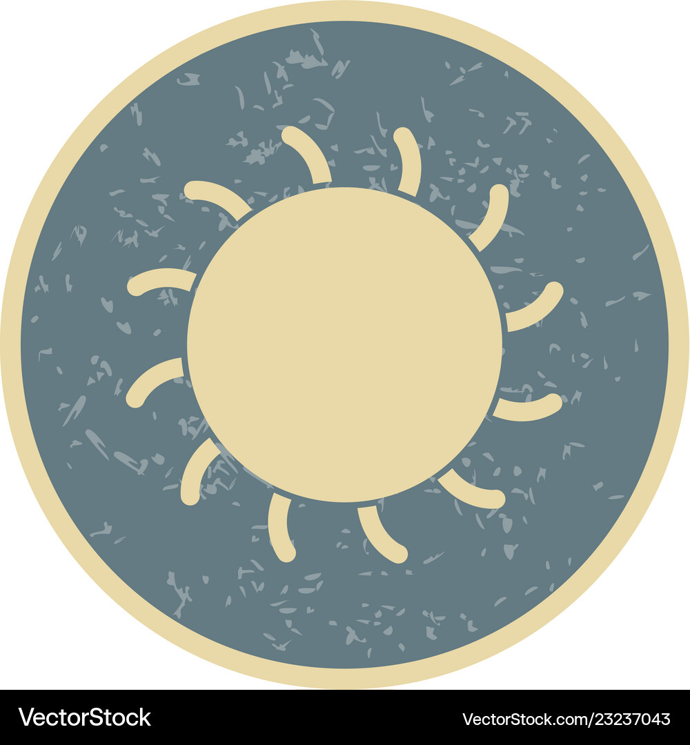 Sun icon Royalty Free Vector Image - VectorStock