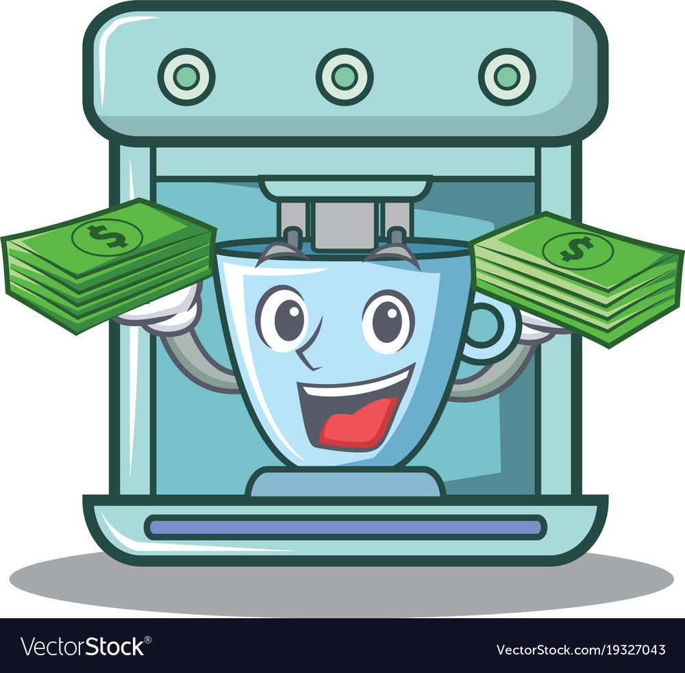 Cartoon Money Maker Logo - drogaqszczesciu