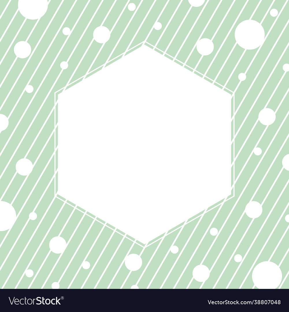 Background with a hexagon in center for text Vector Image Background with a hexagon in center for text