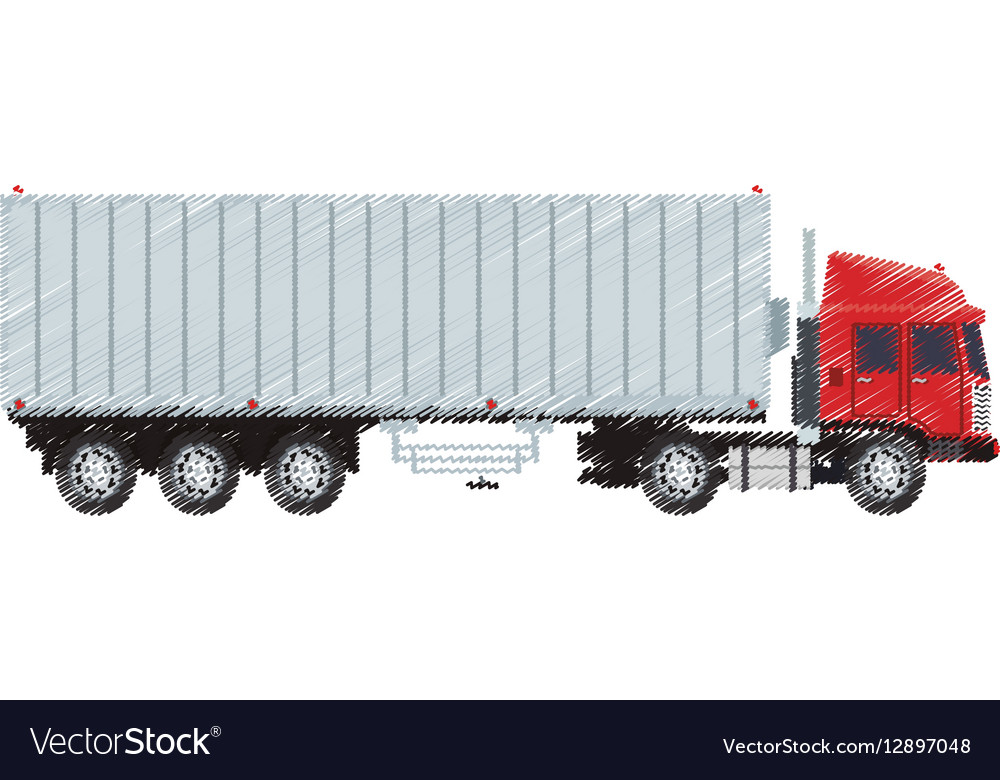 Cargo truck icon Royalty Free Vector Image - VectorStock