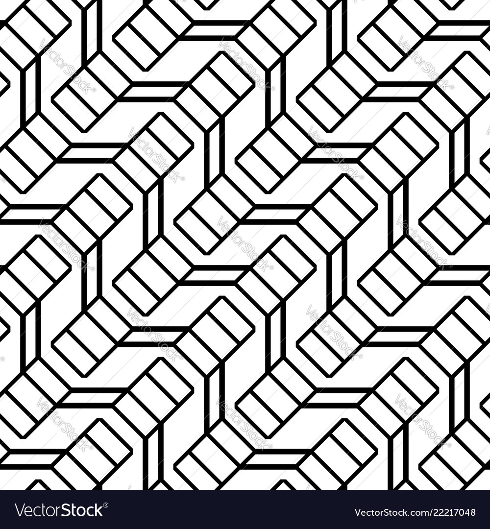 Design seamless monochrome grating pattern