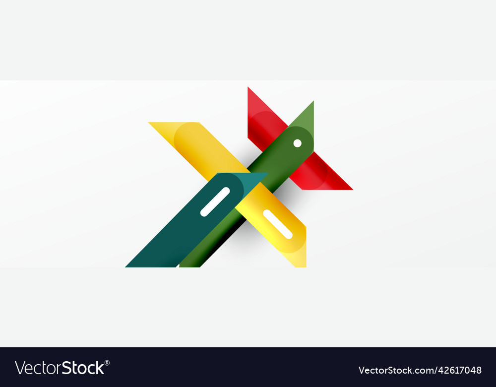 Dynamic Overlapping Lines Background