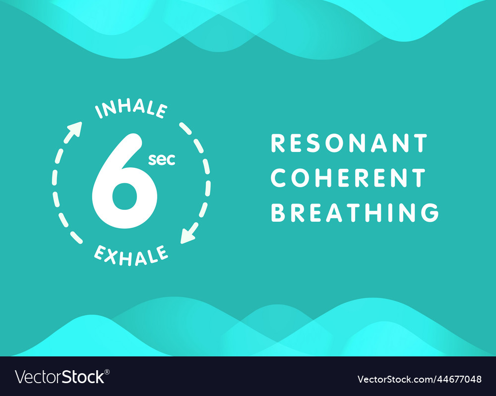 Resonant Coherent Breathing 6 Royalty Free Vector Image