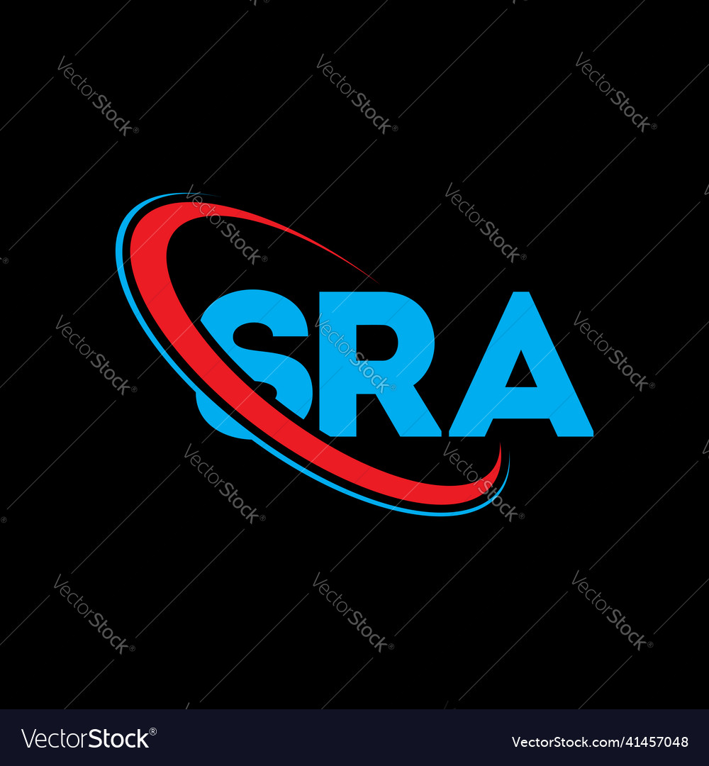 Sra logo letter design Royalty Free Vector Image