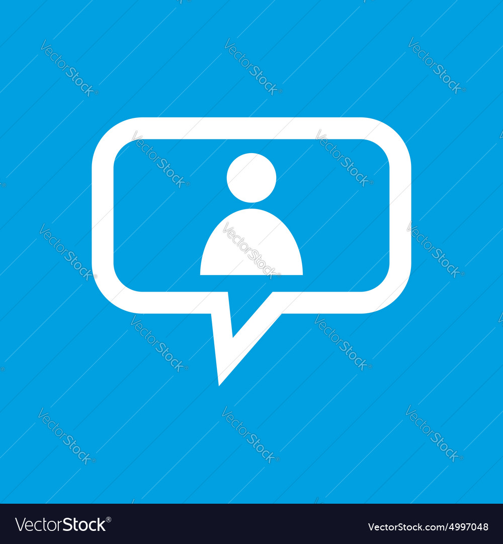 User message icon Royalty Free Vector Image - VectorStock
