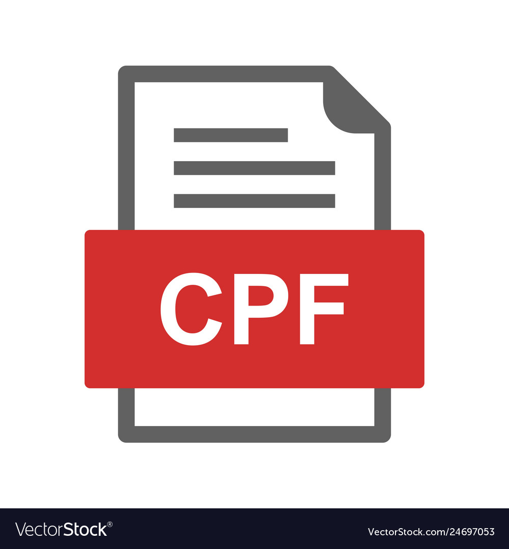 Cpf file document icon