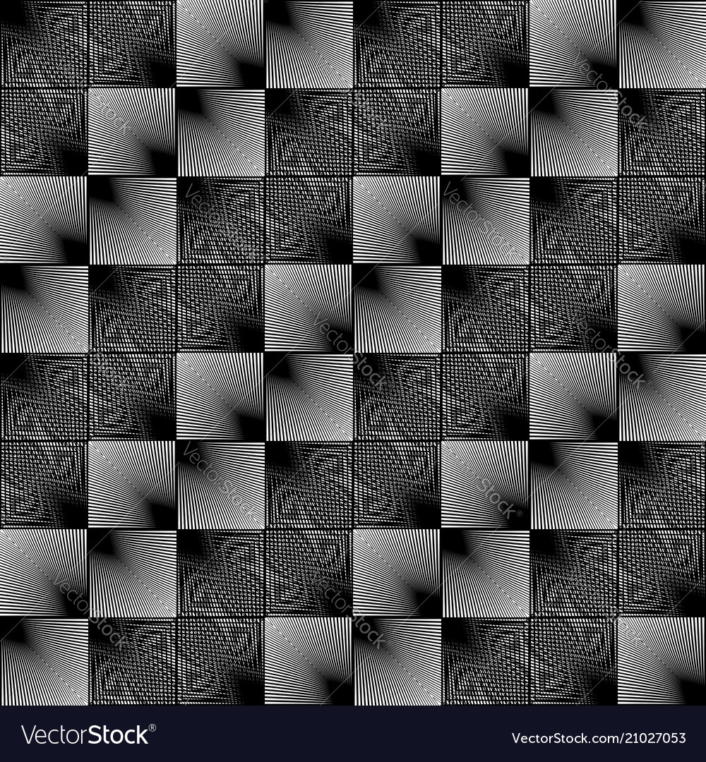 Design seamless monochrome grid pattern