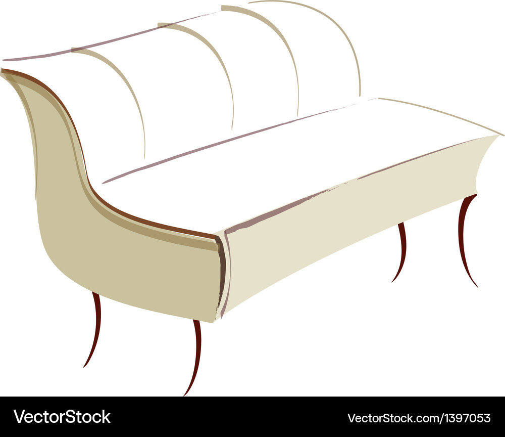 Icon sofa Royalty Free Vector Image - VectorStock