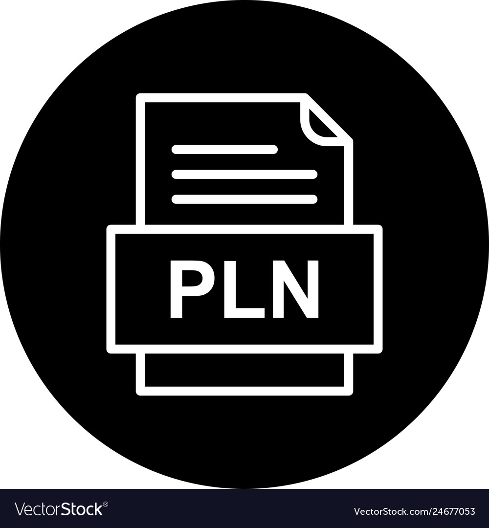 Pln file document icon