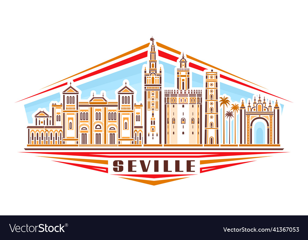 Seville Royalty Free Vector Image - VectorStock