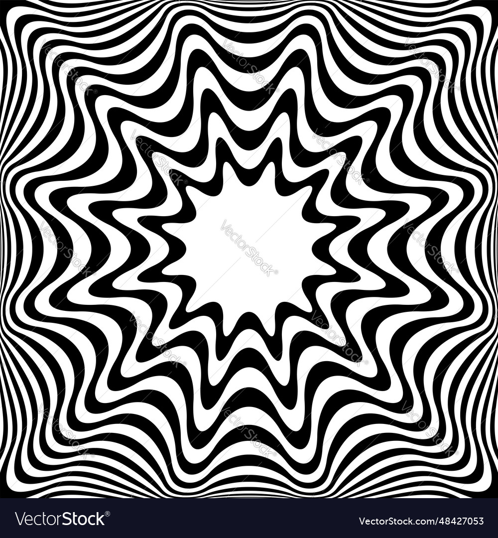 Wavy lines pattern vector image Wavy lines pattern