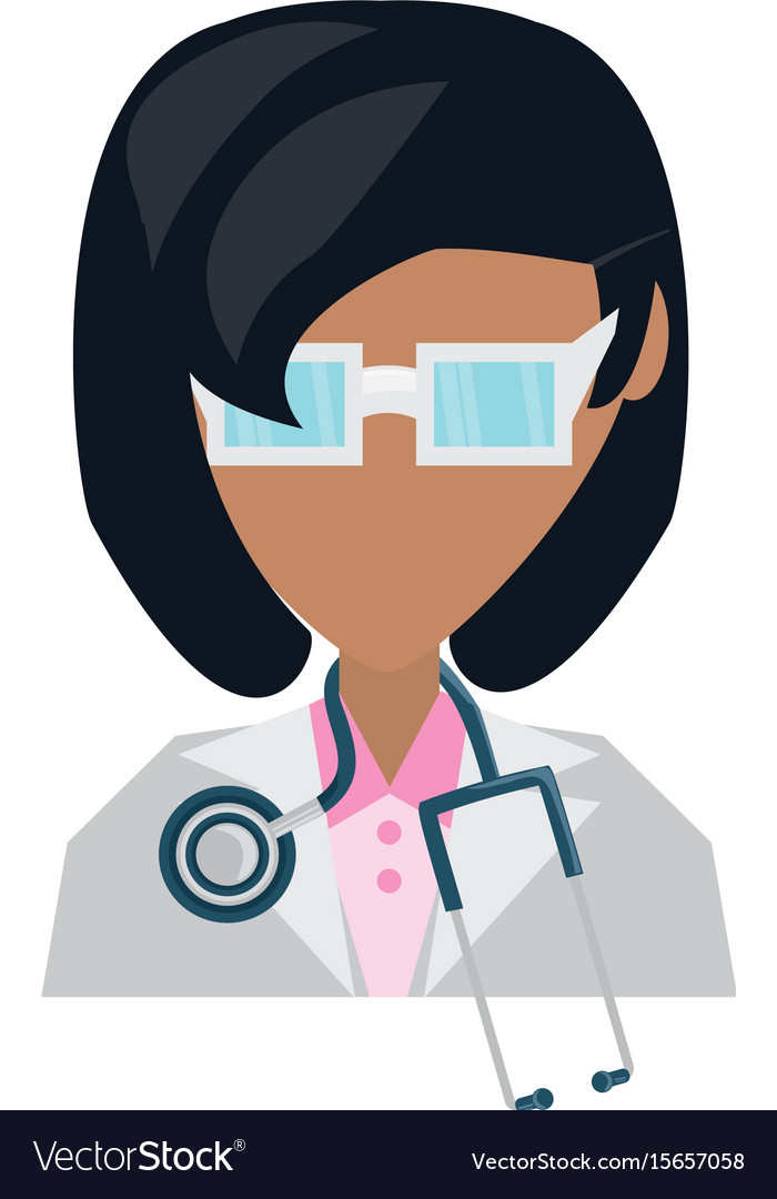 Doctor profile cartoon Royalty Free Vector Image Doctor profile cartoon Royalty Free Vector Image