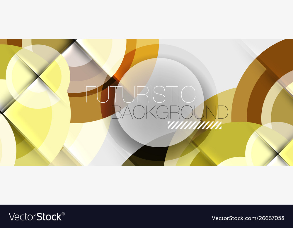 Geometric Circles Abstract Background