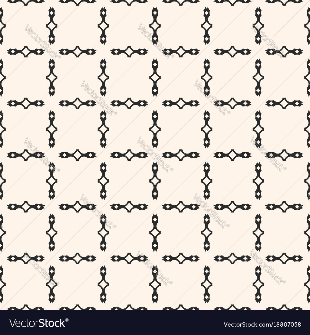 Geometric seamless pattern with squares
