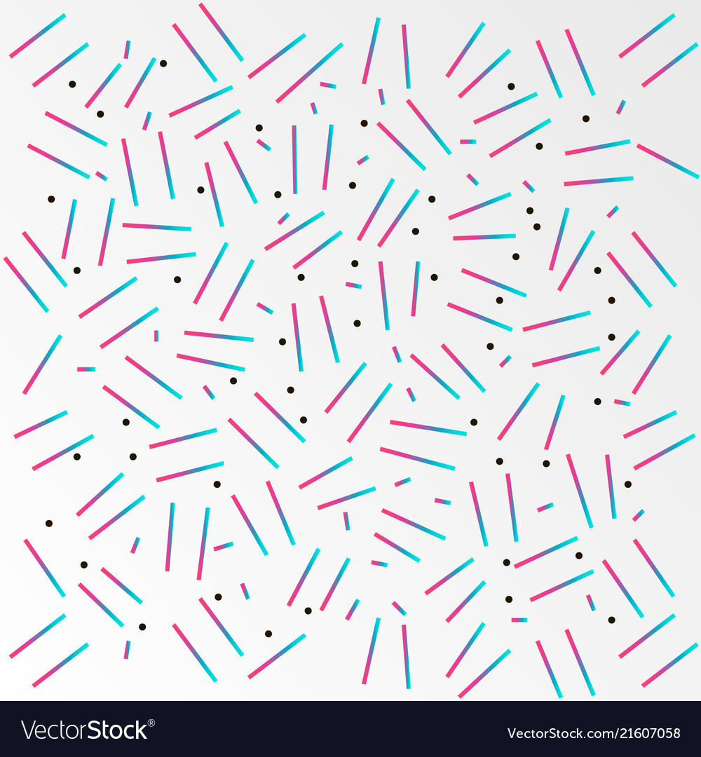Seamless abstract pattern whit dots and lines