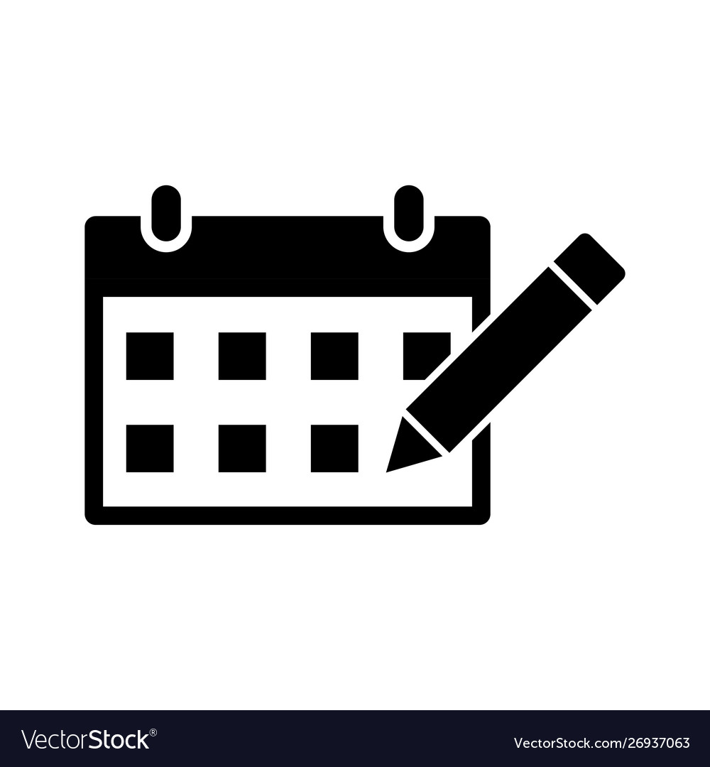 Calendar icons time and seasons day week months