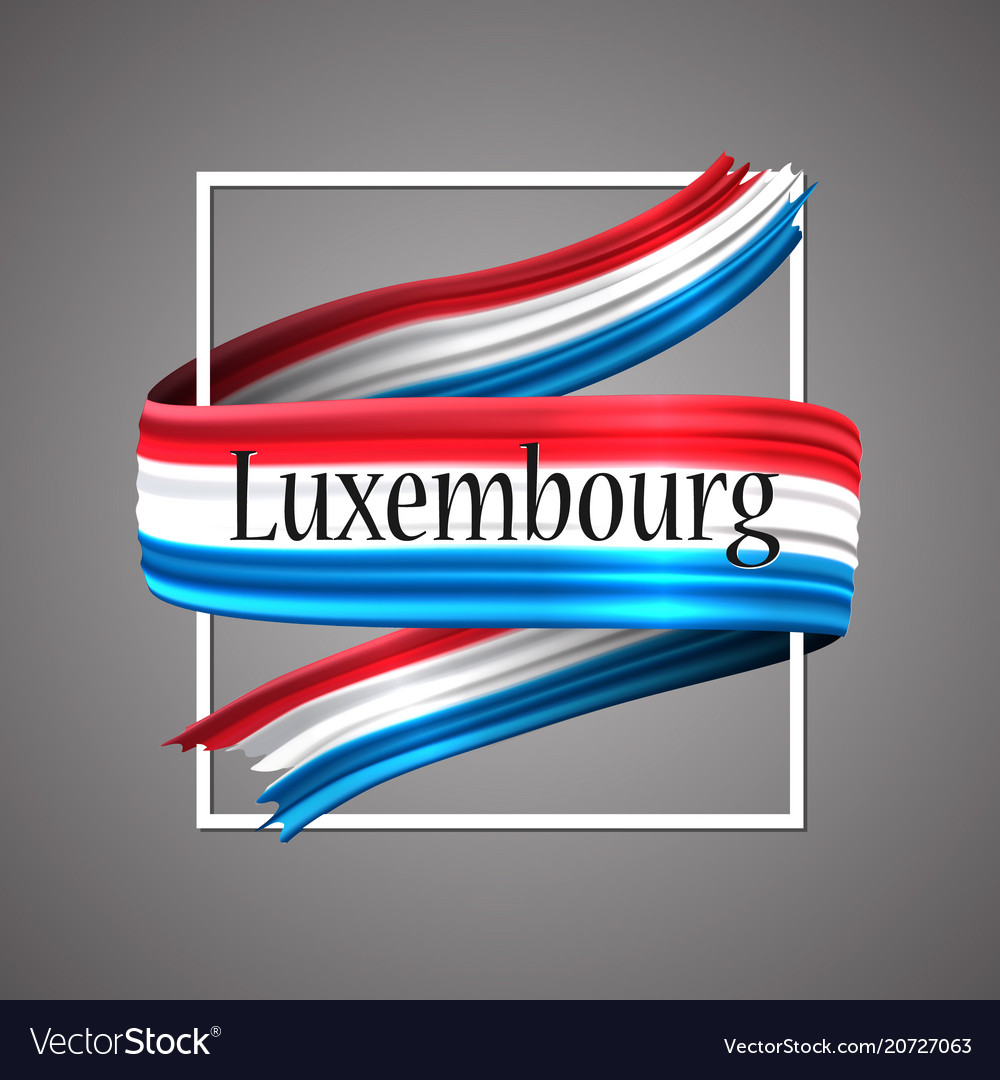 Luxembourg flagofficial national luxembourgish