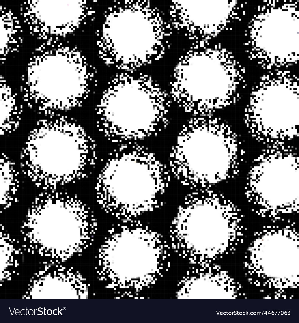 Pattern of a random small dots seamless dither vector image Pattern of a random small dots seamless dither