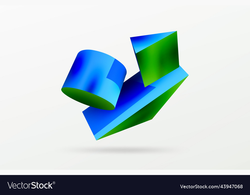 3d abstract background shapes triangle Vector Image 3d abstract background shapes triangle