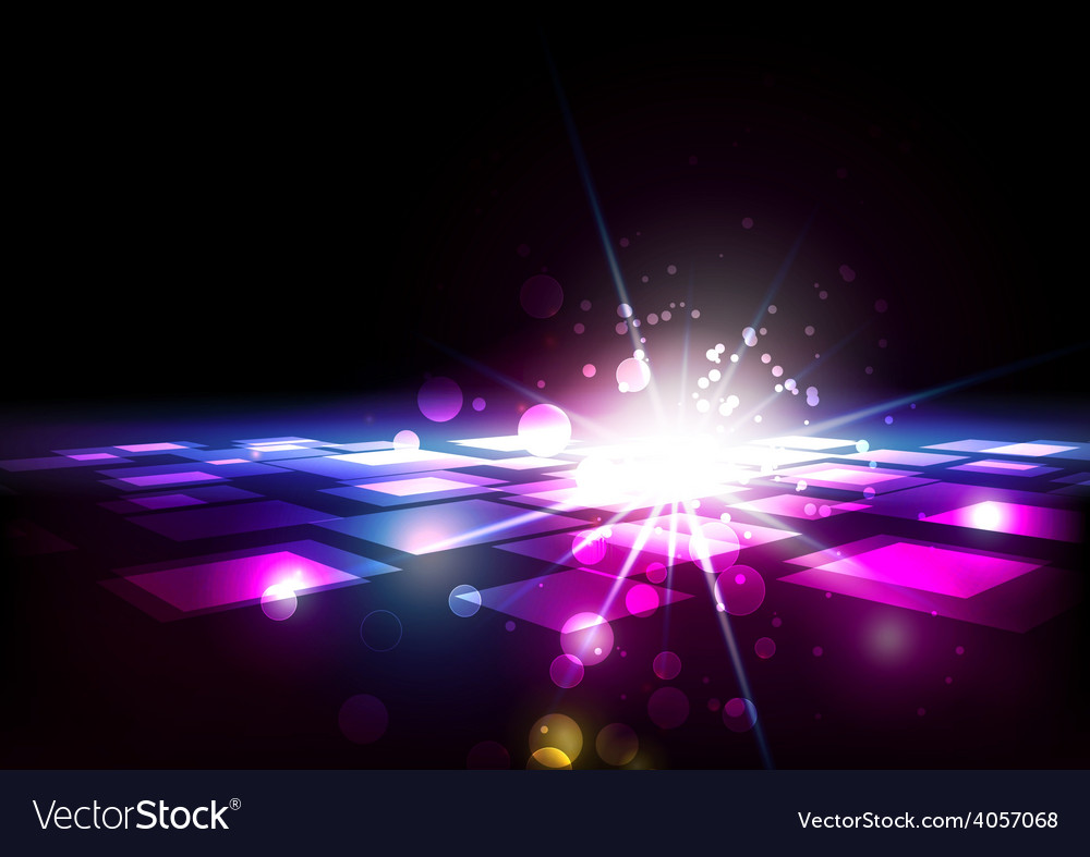 Abstract squares with light background