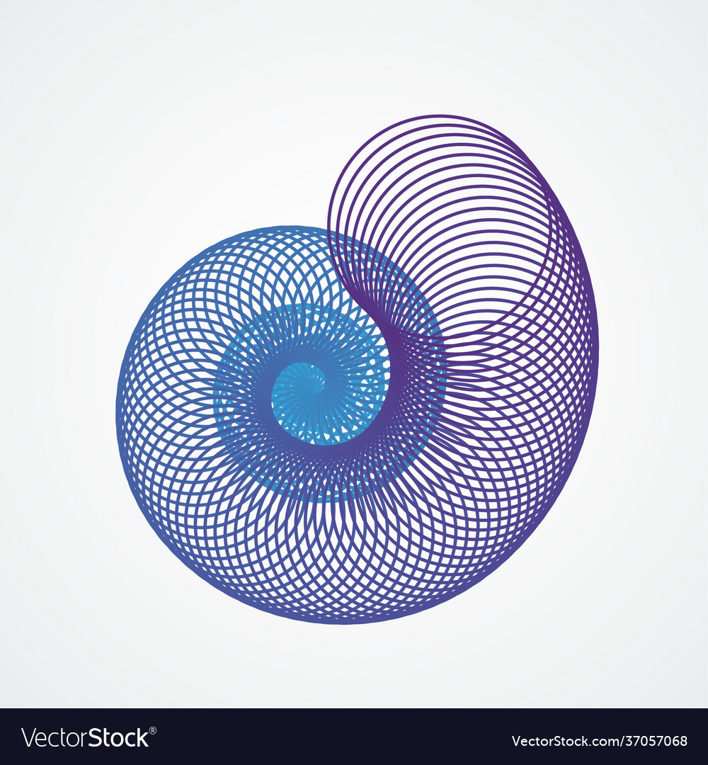 Abstraction with circles in paper background vector image Abstraction with circles in paper background