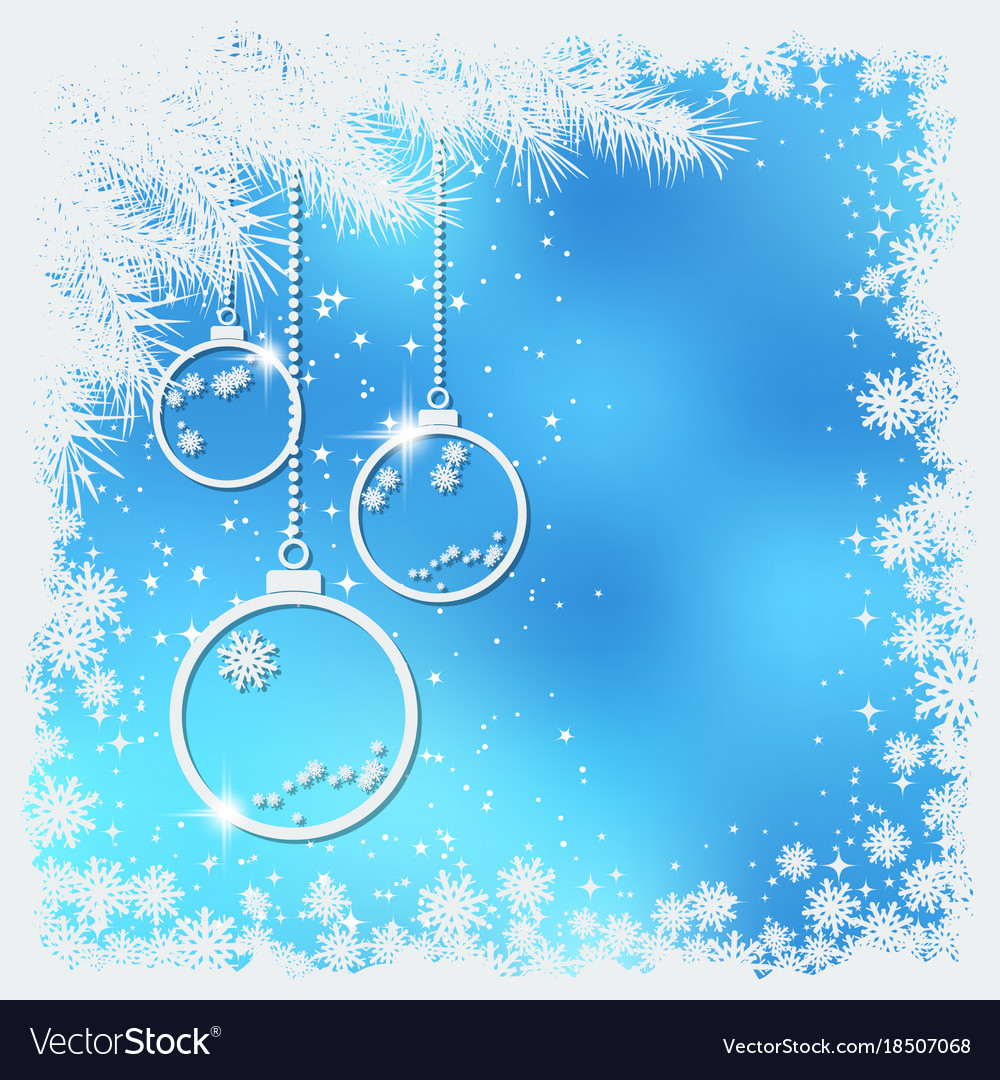 Christmas and new year background