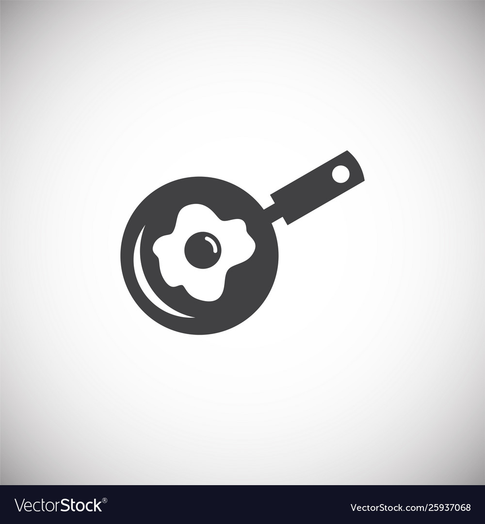 Egg related icon on background for graphic and web vector image Egg related icon on background for graphic and web