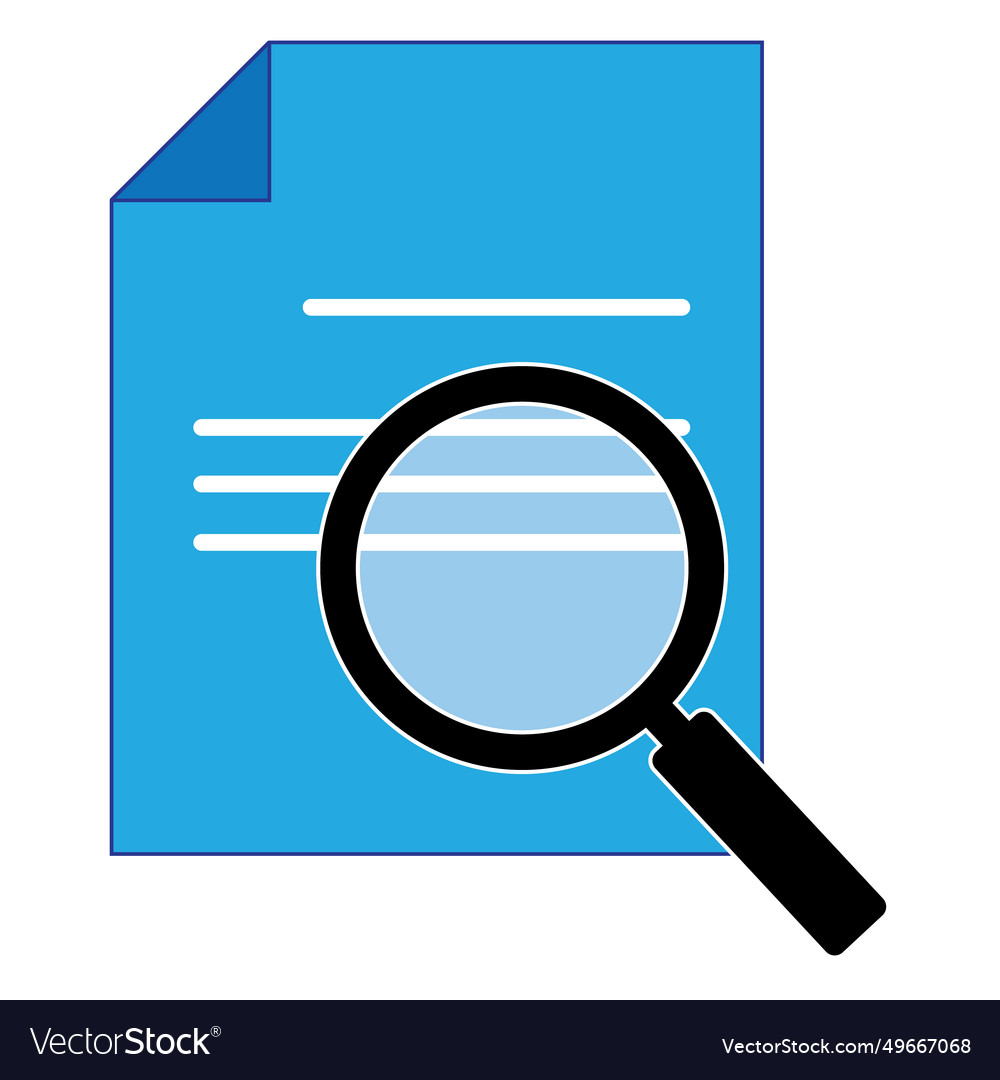 Search icon logo design template