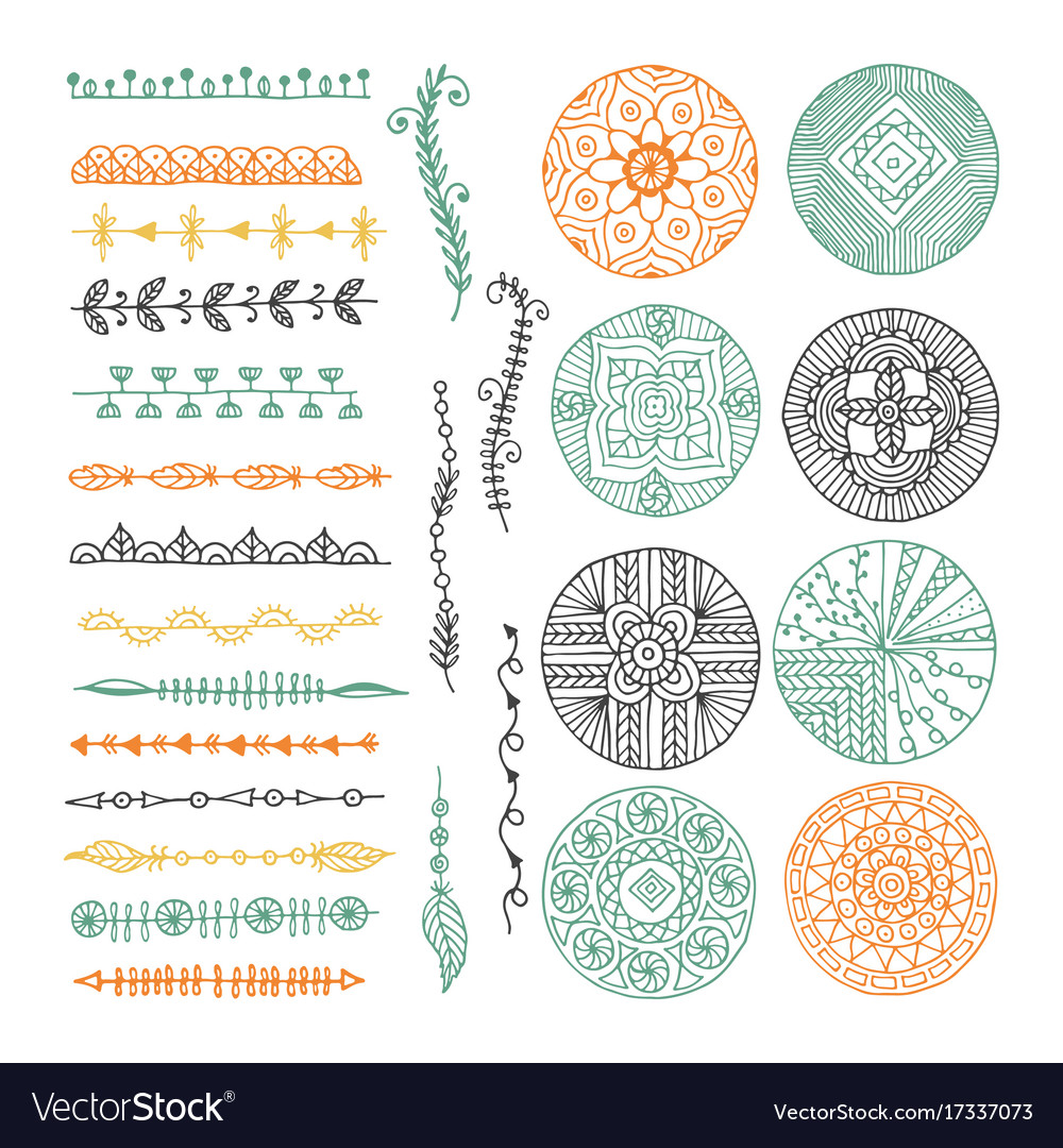 Boho Frames & Elements