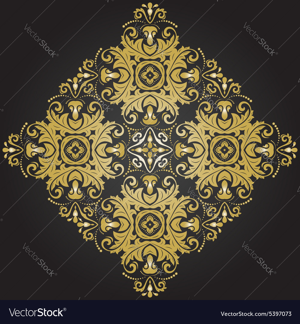 Damask orient pattern
