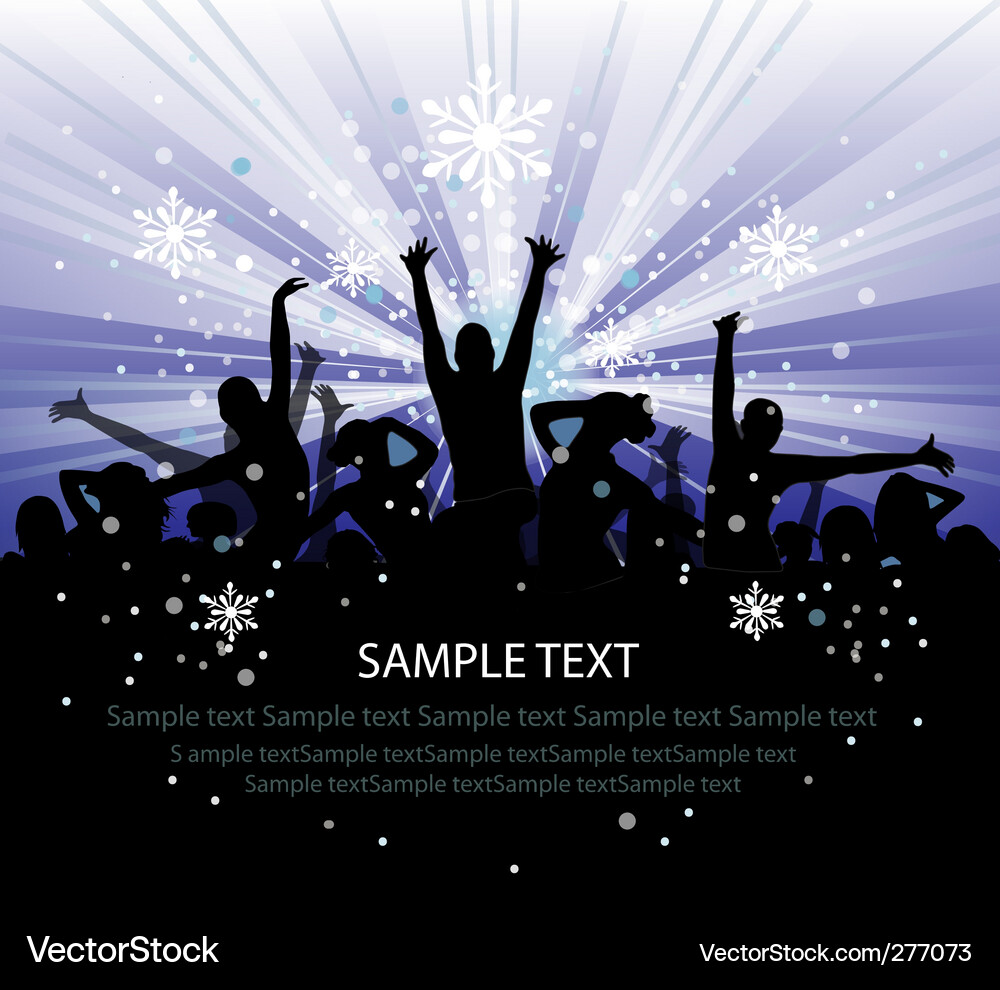 People dancing Royalty Free Vector Image - VectorStock