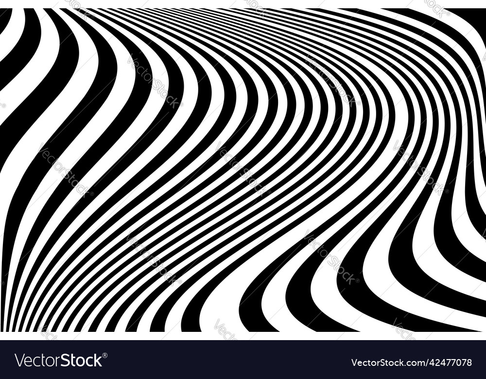 Abstract wavy lines texture with twisting Vector Image Abstract wavy lines texture with twisting