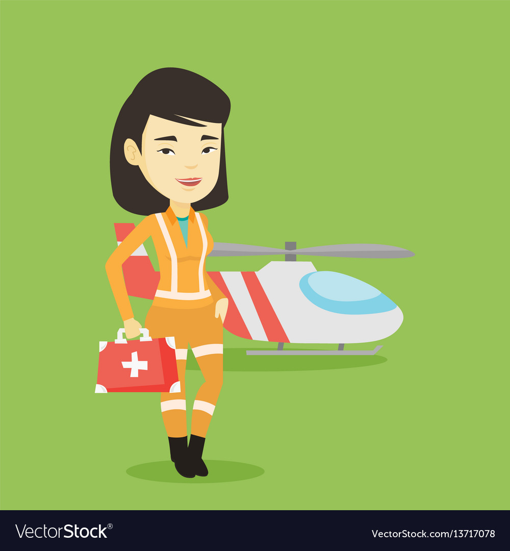 Doctor of air ambulance