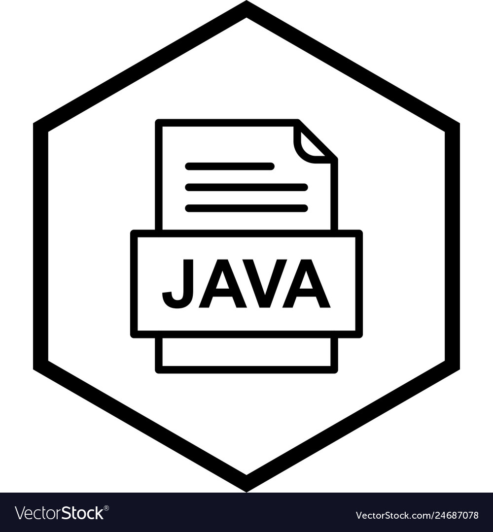 Java file document icon