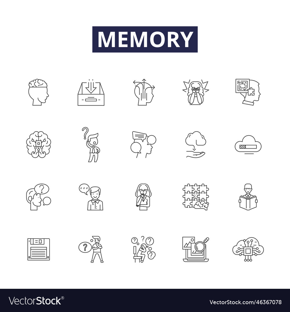 Memory Retention Icons