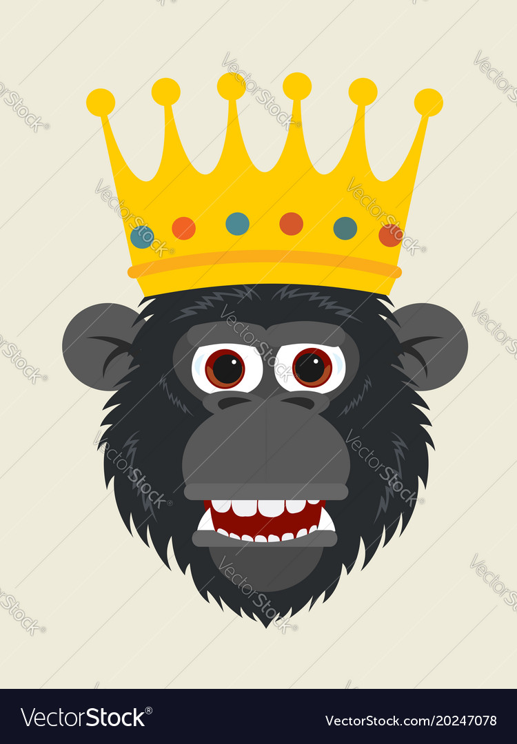Monkey King Vector Image