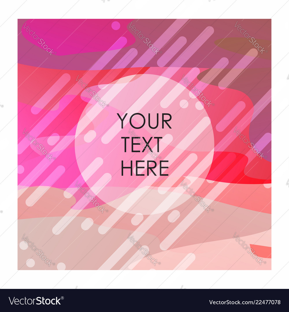 Red and white mix color background with typography vector image Red and white mix color background with typography