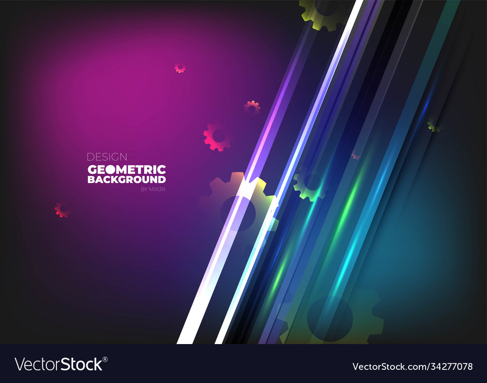 Technology background color for web and design vector image Technology background color for web and design