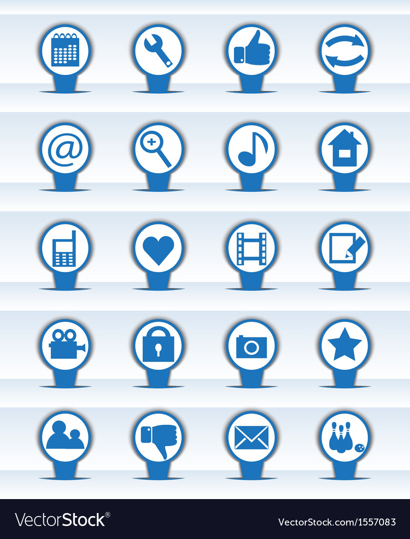 Modern Web Icon Set