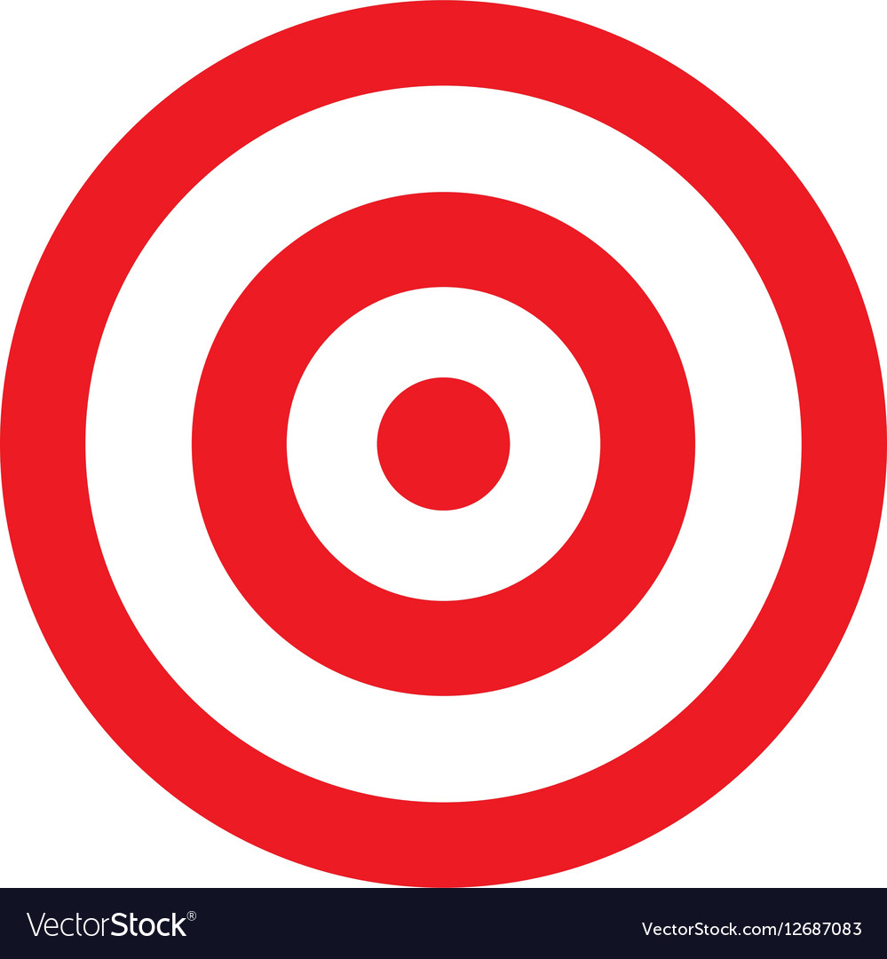 Round target dartboard