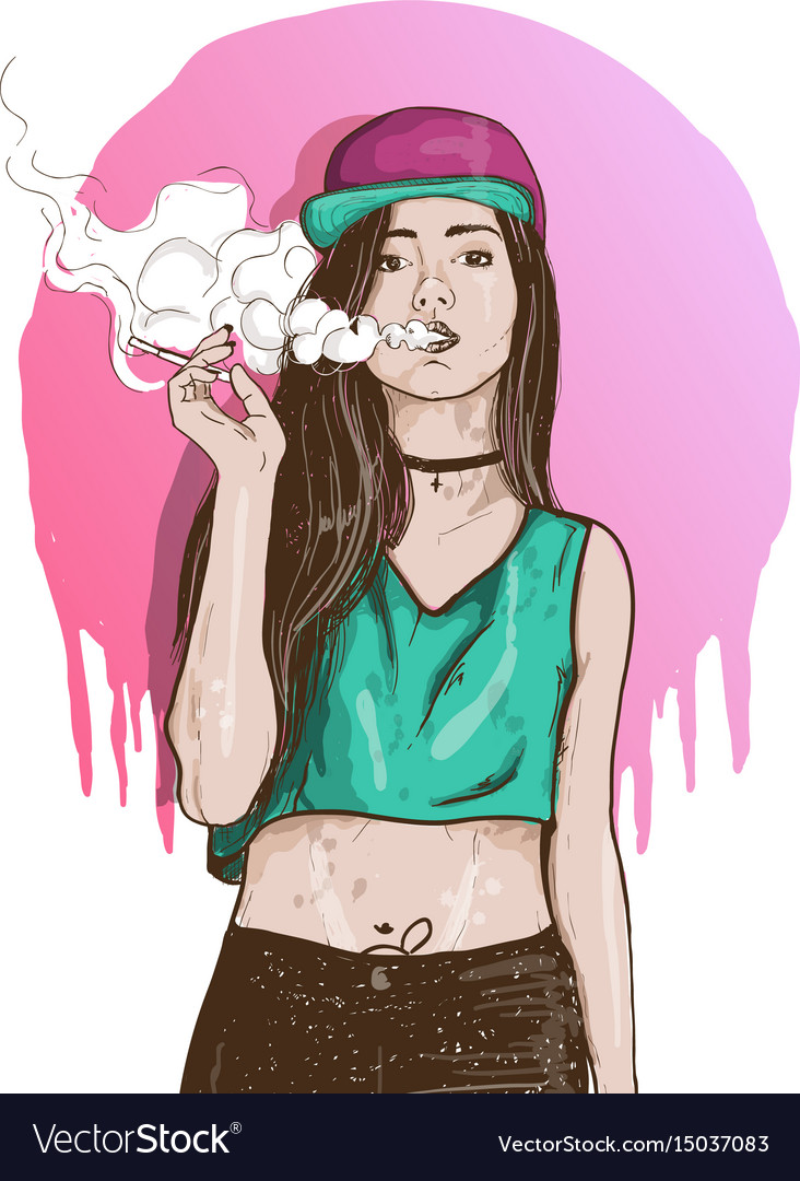 Vape Swag Girl