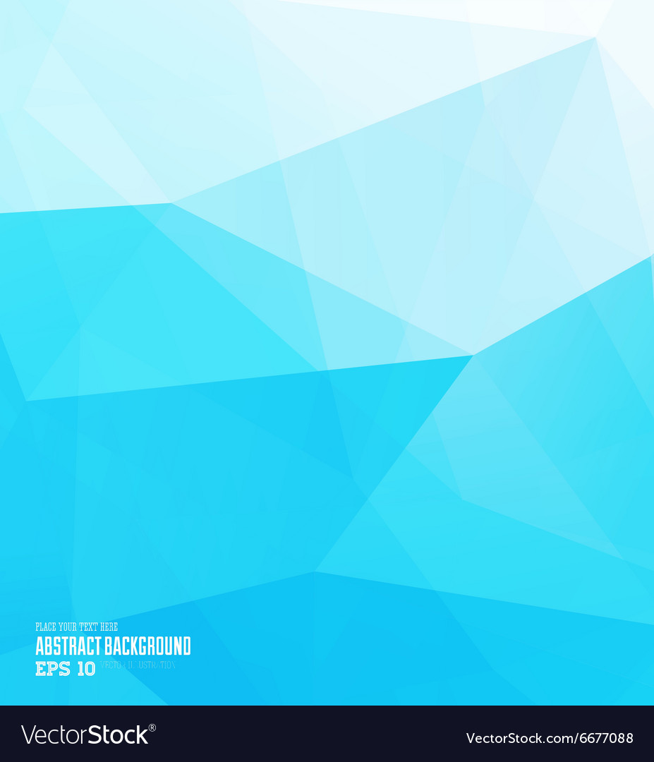 Abstract triangular background