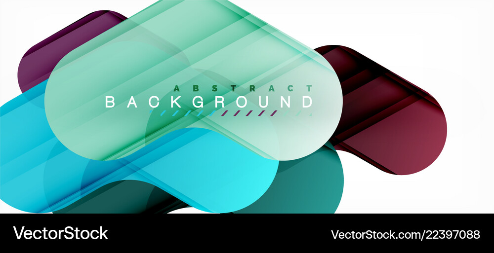 Colorful glossy arrows abstract background Vector Image