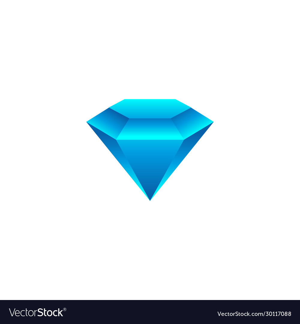 Diamond graphic design template isolated